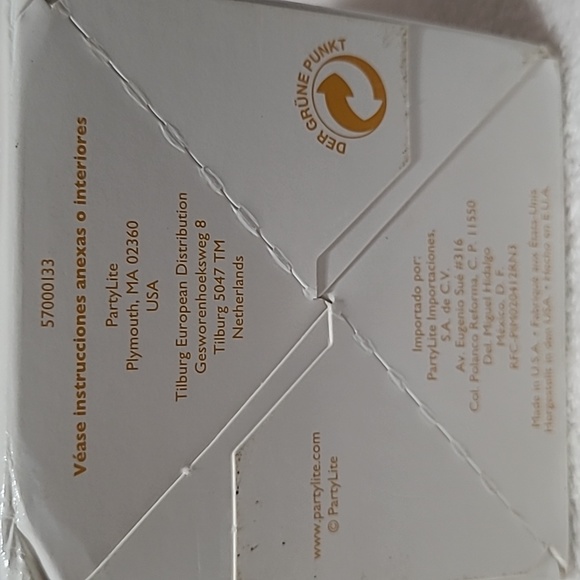 PARTY LIFE GLO LITE THE WORLD'S BRIGHTEST PILAR CANDLE ICES SNOWBERRIES 3"X6" - Picture 13 of 13